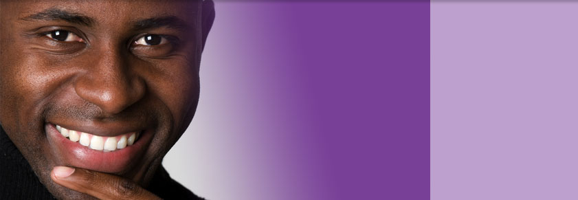 woman with blurred background